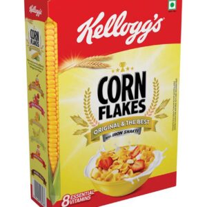 Kellogg’s Corn Flakes Original 475gm Big Pack Extra seving – Power of 5 Nutrition
