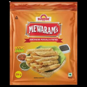 Sunrise Pure Mewaram’s Bikaneri Sada Papad – 200gm
