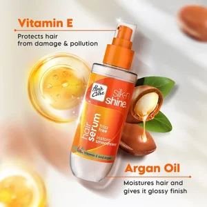 Silk n Shine Ultra Gloss Hair Serum, 45ml | Lightweight Hair Serum for Smooth, Frizz-Free & Shiny Hair | Daily Styling Care