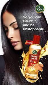 Karpin Almond Hair Oil, 200ml | Nourishing Hair Oil with Almond Extracts for Soft, Smooth & Healthy Hair | Daily Hair Care
